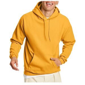 NWOT Hanes Men's Sweatshirt, EcoSmart Fleece Hoodie, Cotton-Blend Fleece